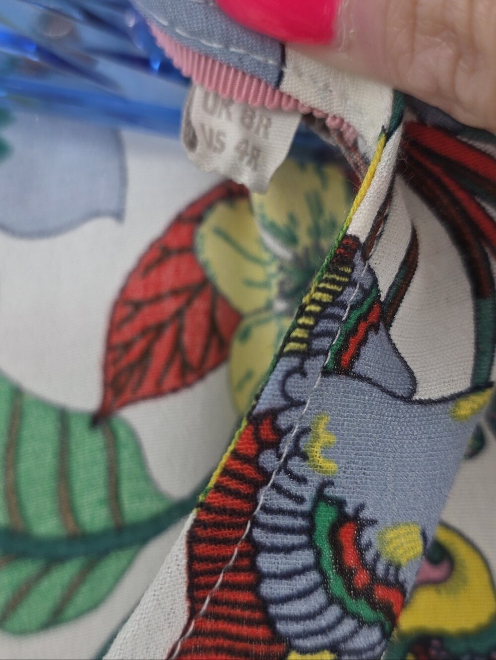 Boden Floral Maxi Dress 4R - Picture 4 of 7